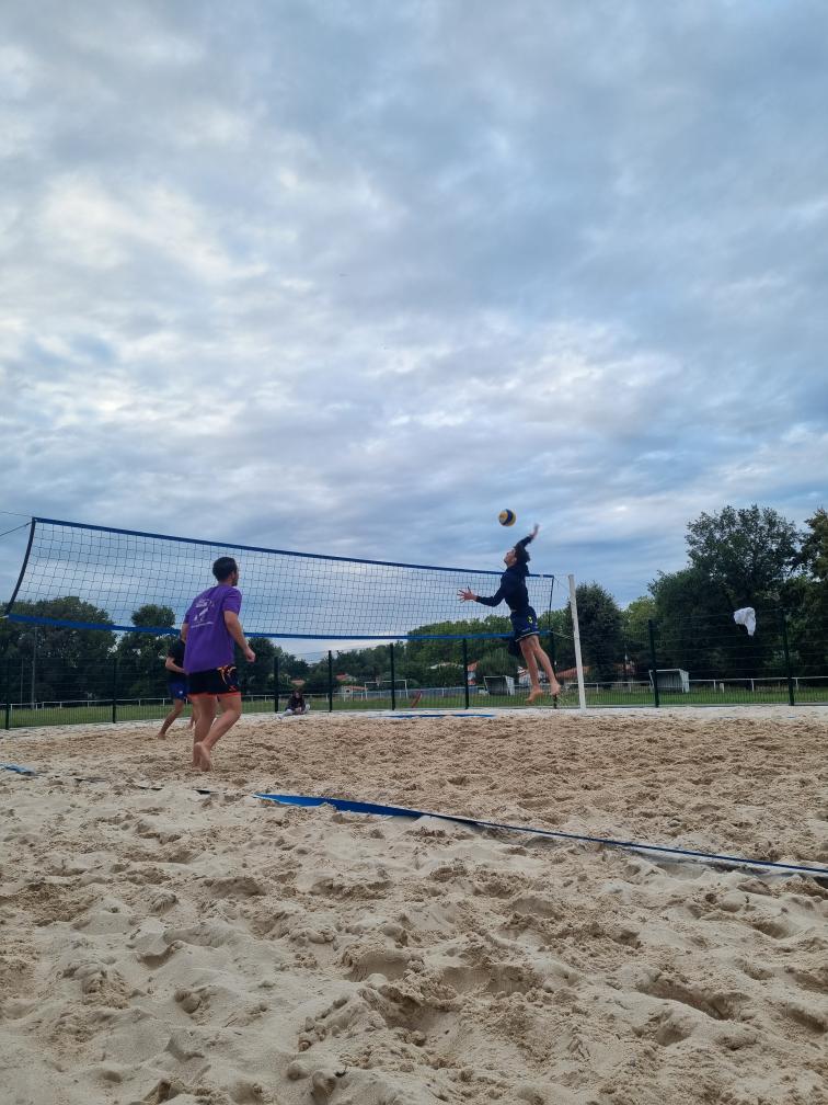 Tournoi de beach volley du club
